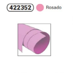 CARTULINA ESPAÑOLA COLOR ROSADO. FULTONS