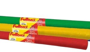 FORRO ADHESIVO AMARILLO. FULTONS