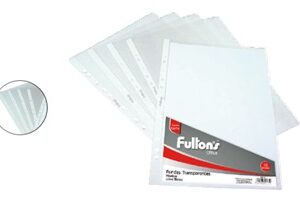 FUNDA PLÁSTICA OFICIO x100 U. FULTONS