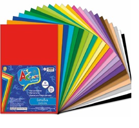 GOMA EVA AZUL, 20X30 CM. X10 U. FULTONS