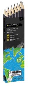 LAPIZ GRAFITO HEXAGONAL 2B. LAVORO