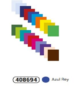 PAPEL SEDA COLOR AZUL REY 10 UN.