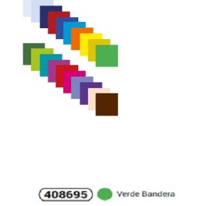 PAPEL SEDA COLOR VERDE BANDERA 10 UN.