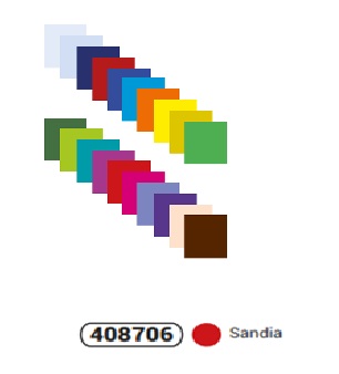PAPEL SEDA COLOR SANDIA 10 UN.