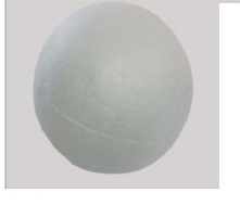 ESFERA PLUMAVIT 17,5 CM. ART&CRAFT