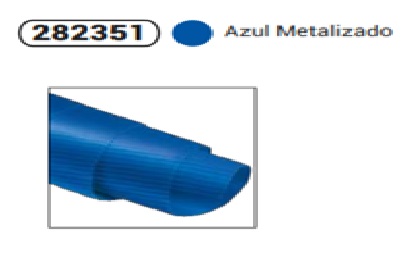 CARTÓN CORRUGADO METALIZADO AZUL. FULTONS