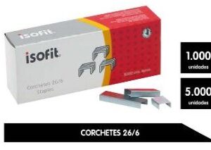 CORCHETE 26/6  1000 U. ISOFIT