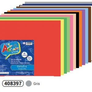 GOMA EVA COLOR GRIS 40x60 CM. FULTONS