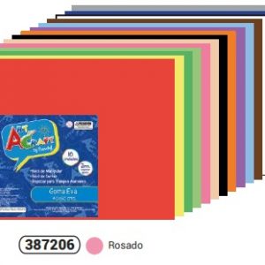 GOMA EVA ROSA, 40x60 CM. FULTONS