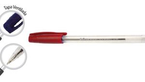 LÁPIZ PASTA ROJO 1.0MM. FULTONS