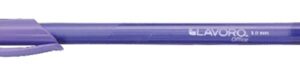Lápiz pasta color morado semi gel 1.0mm