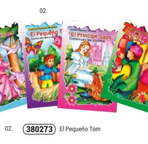 Cuentos  para colorear , El pequeño Tom . 16 paginas. 29,2 x 21 cms