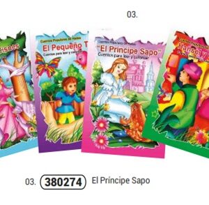 Cuentos  para colorear , El príncipe sapo  . 16 paginas. 29,2 x 21 cms