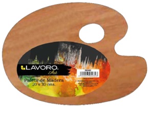 PALETA PARA PINTAR DE MADERA. HAND