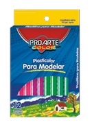 Plasticina, 6 colores triangulas