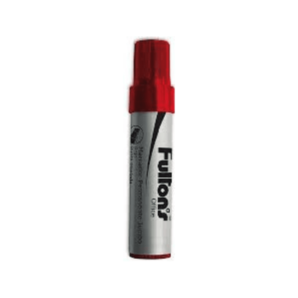MARCADOR PERMANENETE JUMBO ROJO. FULTONS