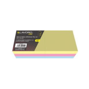NOTA ADHESIVA 76X76 MM. LAVORO